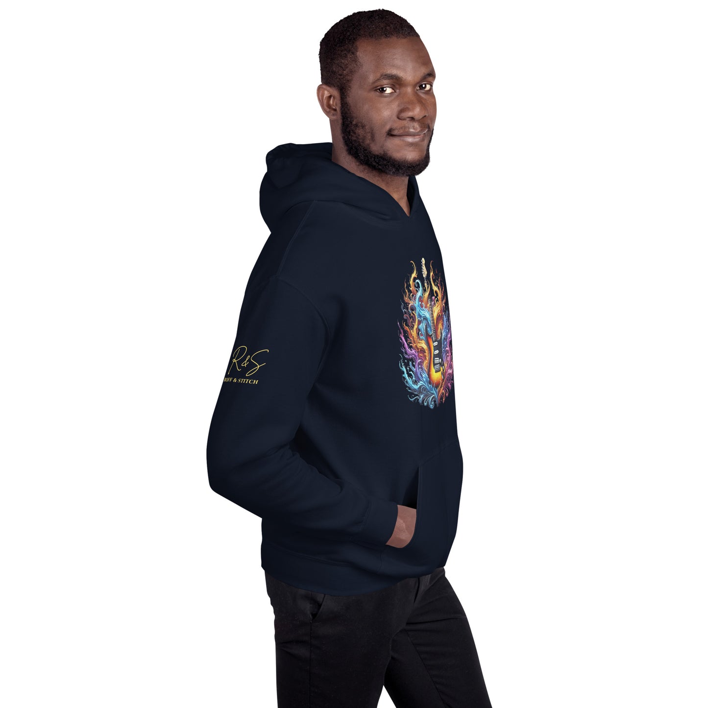 #2 Guitar - Flame Collection - Unisex Hoodie