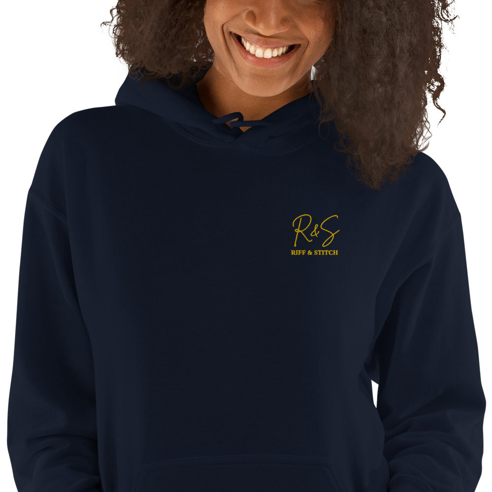 #1 Acoustic Embroidered logo- Melting Collection - Unisex Hoodie
