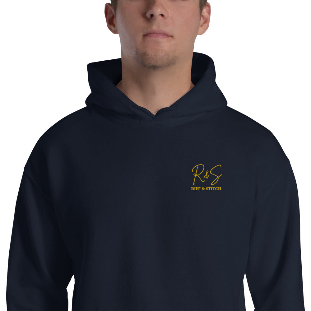 #3 Bass Embroidered logo- Melting Collection - Unisex Hoodie