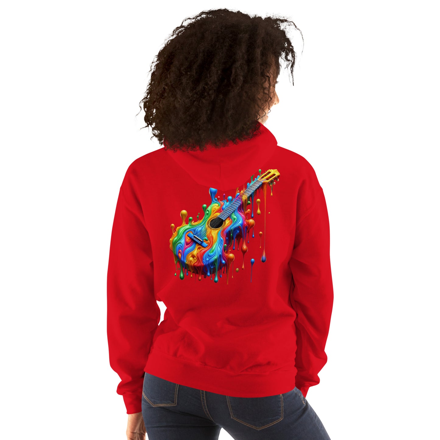 #1 Acoustic Embroidered logo- Melting Collection - Unisex Hoodie