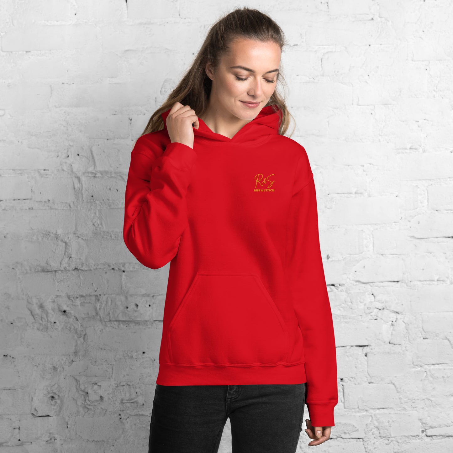 #4 Sitar Embroidered logo- Melting Collection - Unisex Hoodie