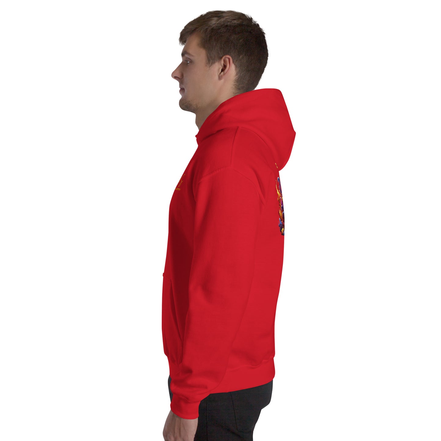 #3 Speakers Embroidered logo- Flame Collection - Unisex Hoodie