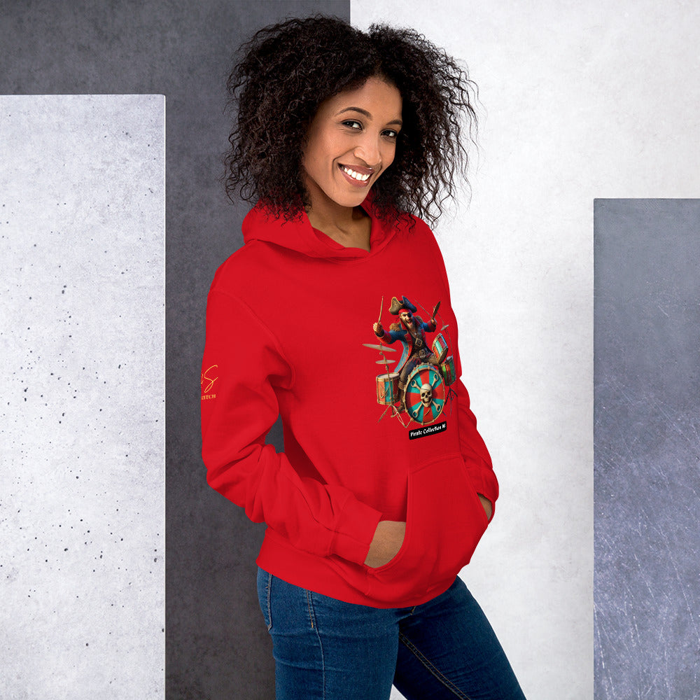 #1 Pirate Collection - Drummer Hoodie