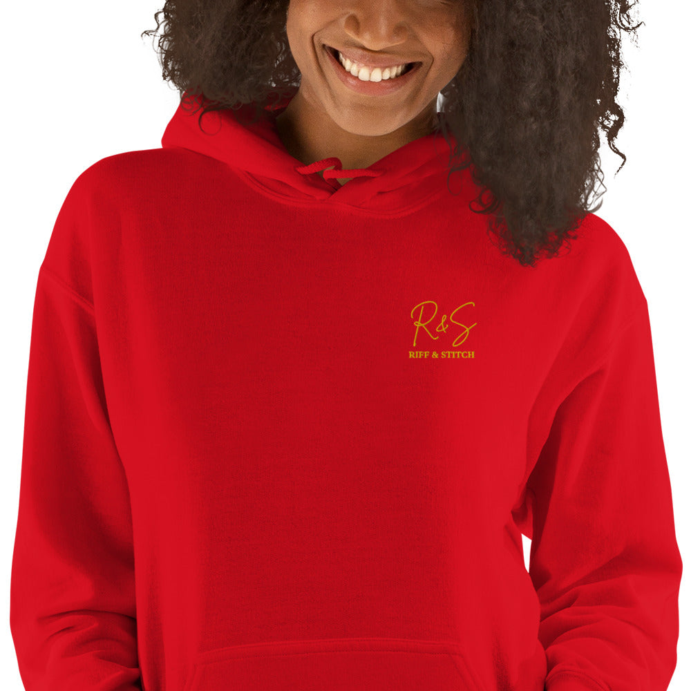 #1 Acoustic Embroidered logo- Melting Collection - Unisex Hoodie