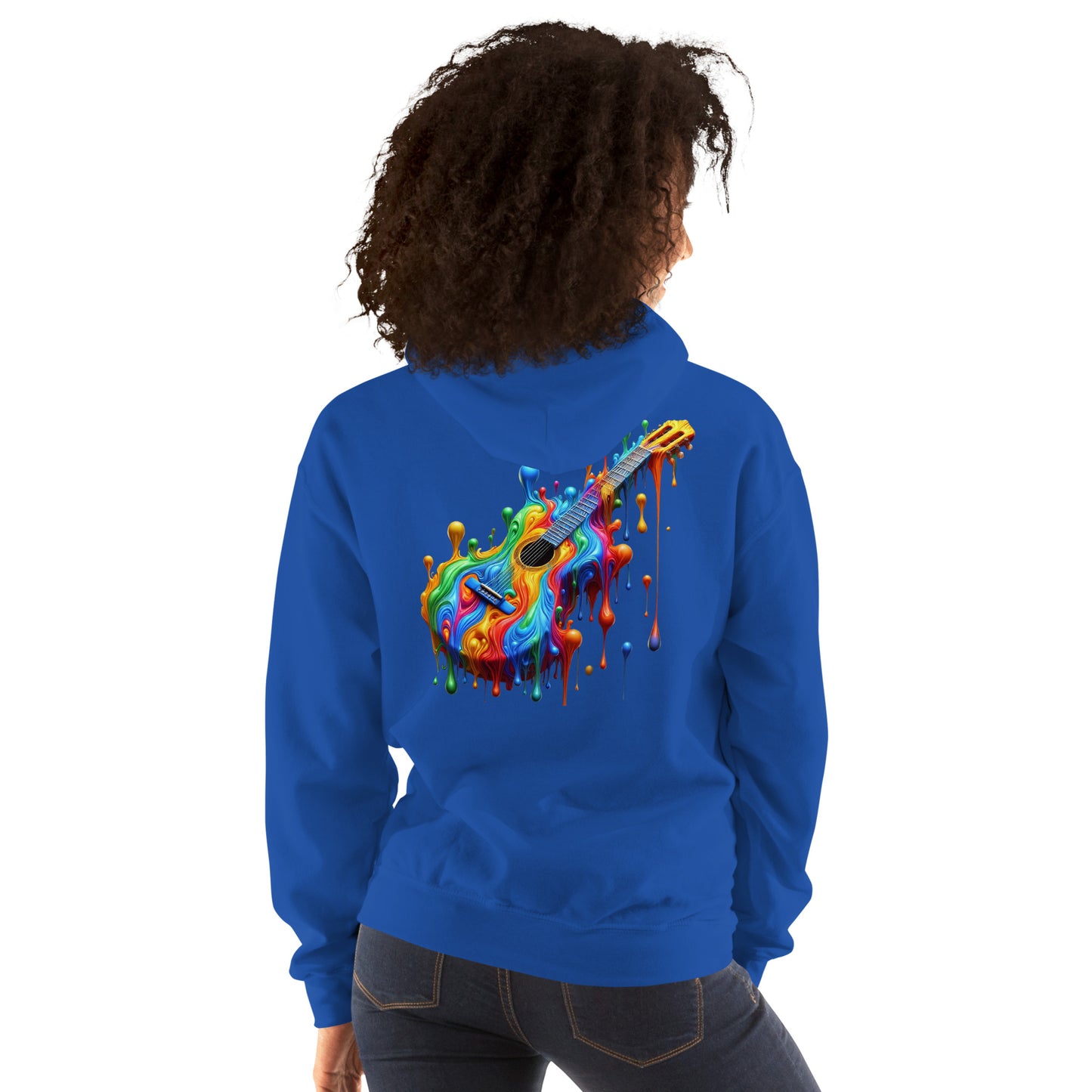 #1 Acoustic Embroidered logo- Melting Collection - Unisex Hoodie