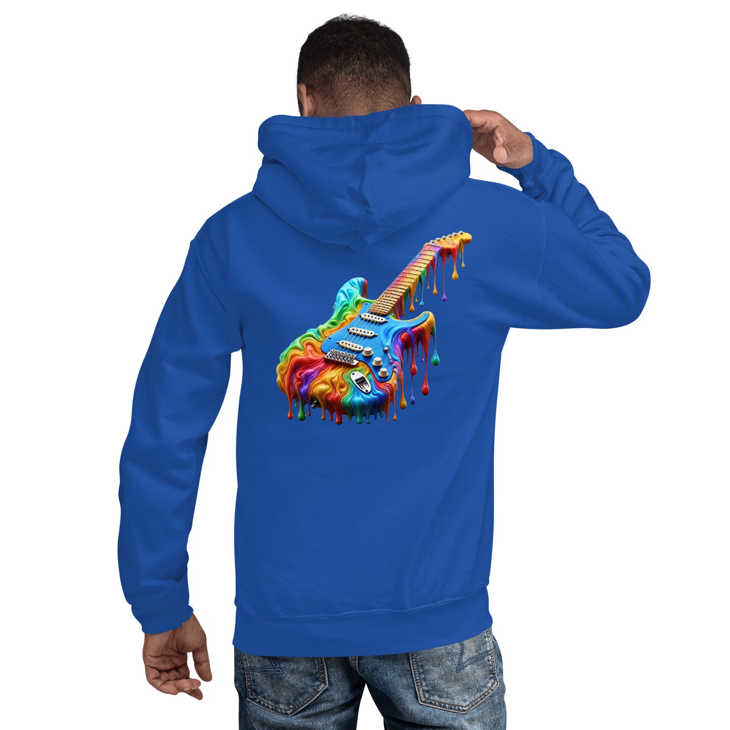 #2 Electric Embroidered logo- Melting Collection - Unisex Hoodie
