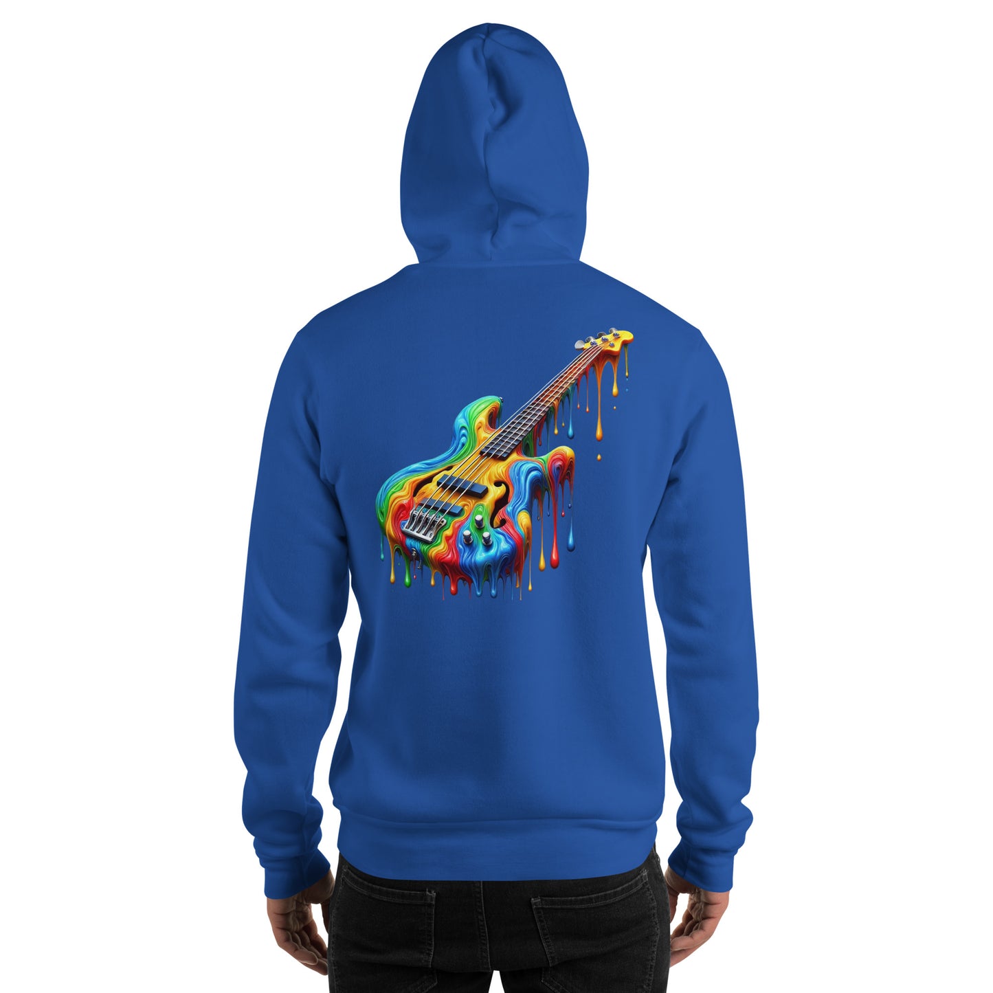#3 Bass Embroidered logo- Melting Collection - Unisex Hoodie