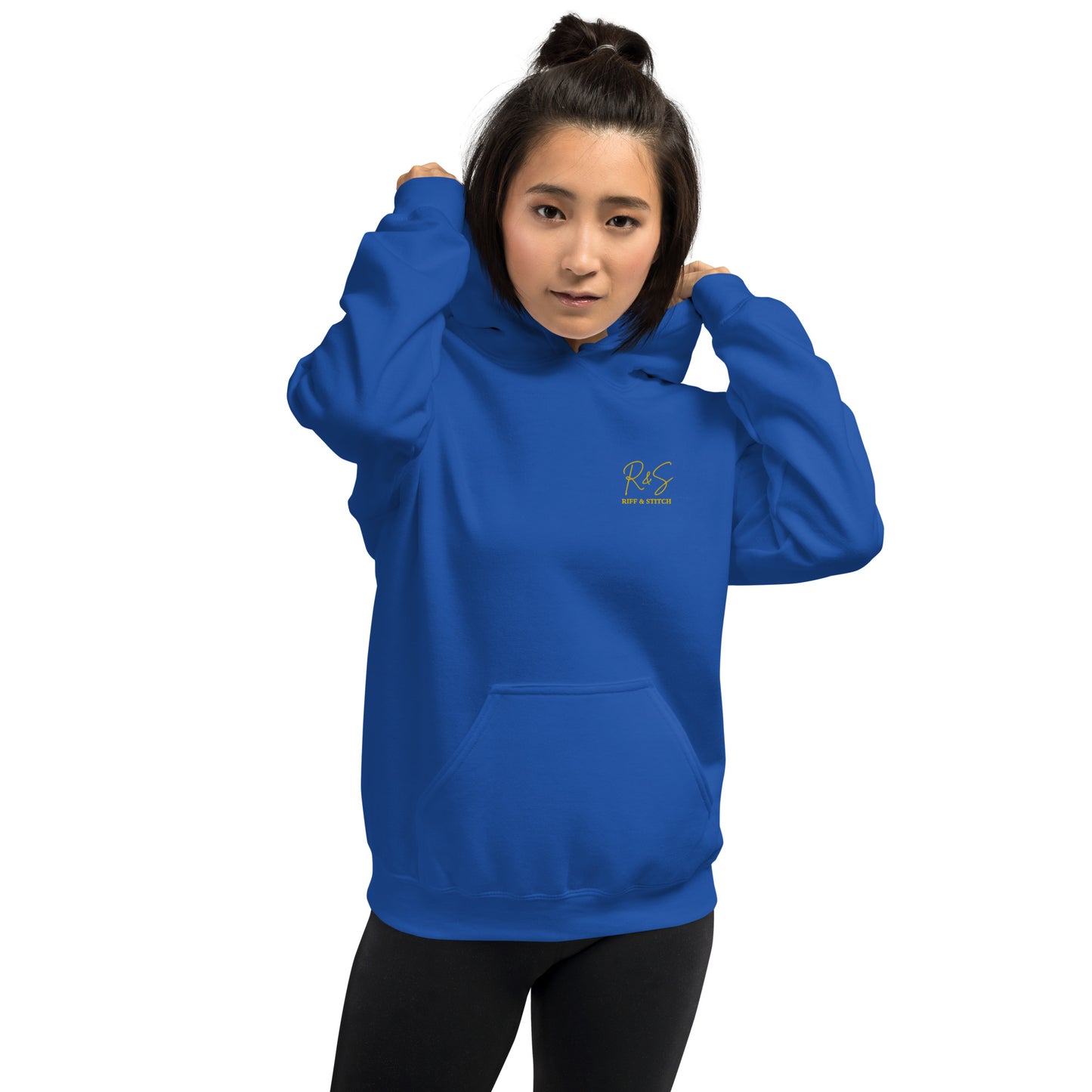 #1 Drums Embroidered logo- Flame Collection - Unisex Hoodie