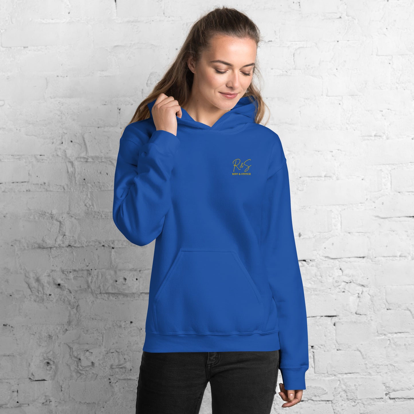 #4 Sitar Embroidered logo- Melting Collection - Unisex Hoodie