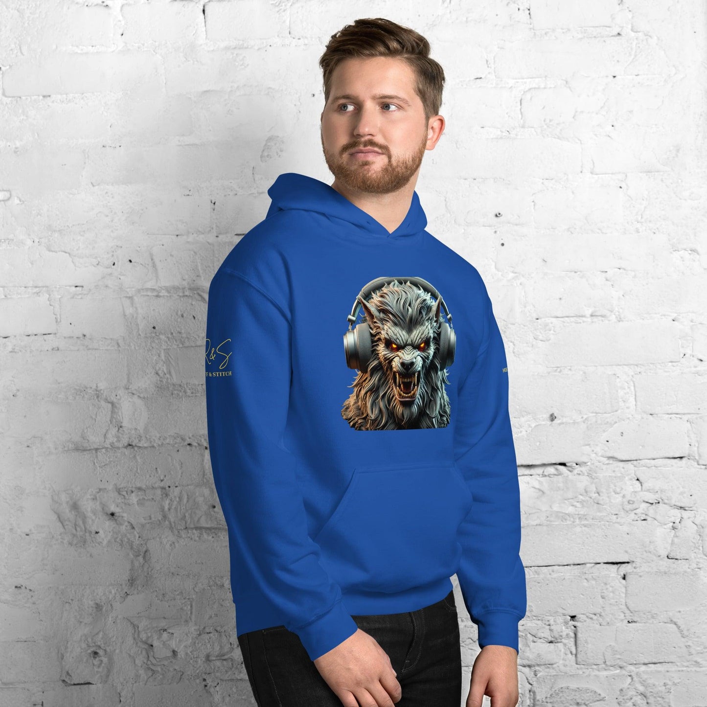 #4 Werewolf - Headphone Collection - Unisex Hoodie