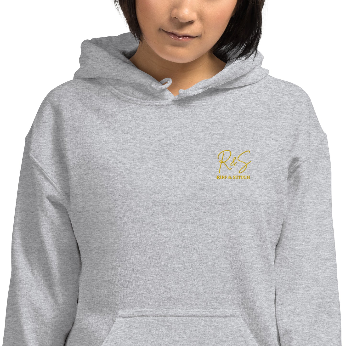 #1 Drums Embroidered logo- Flame Collection - Unisex Hoodie