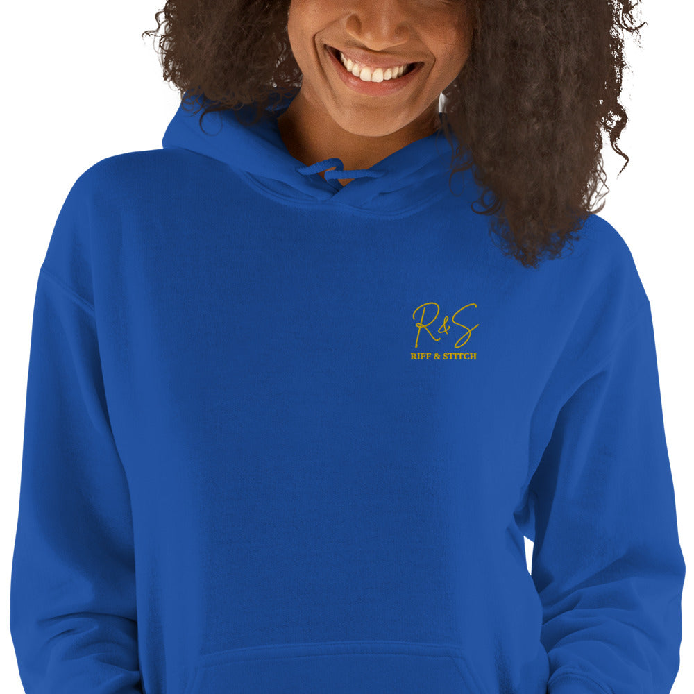 #1 Acoustic Embroidered logo- Melting Collection - Unisex Hoodie