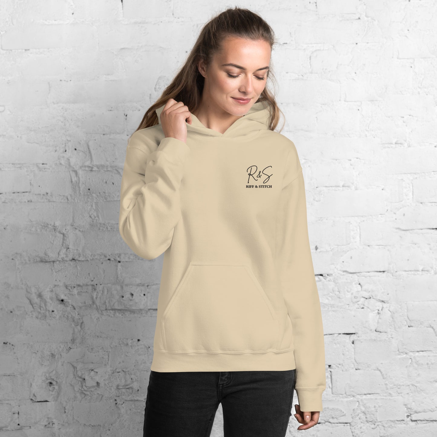 #4 Sitar Embroidered logo- Melting Collection - Unisex Hoodie