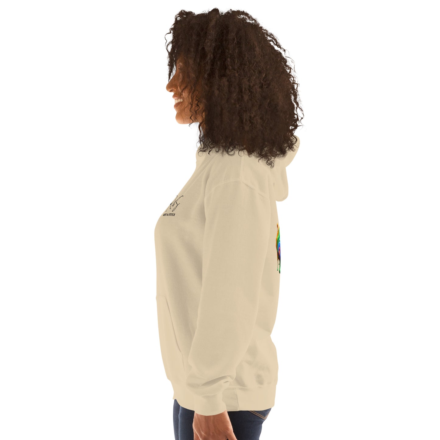 #1 Acoustic Embroidered logo- Melting Collection - Unisex Hoodie