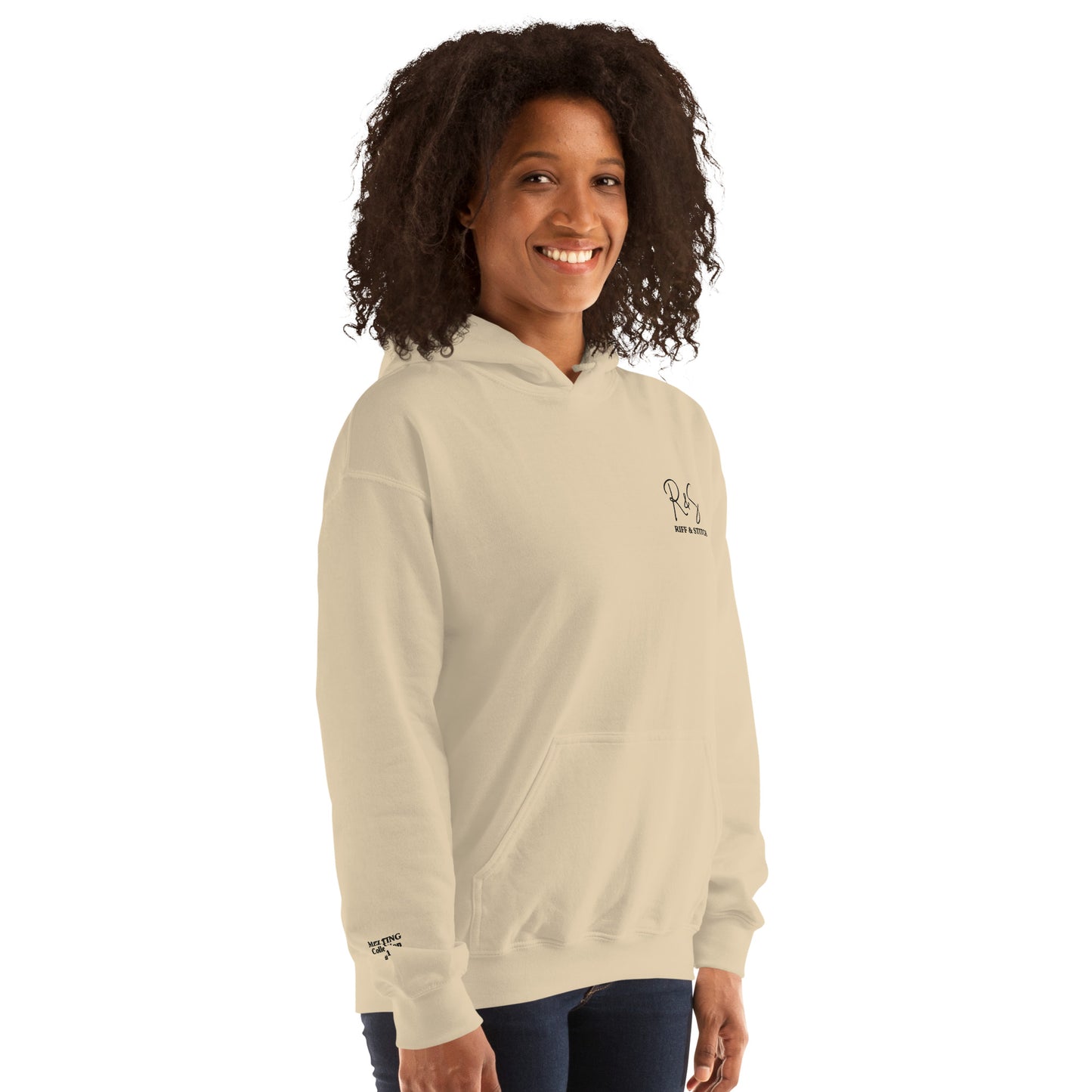 #1 Acoustic Embroidered logo- Melting Collection - Unisex Hoodie