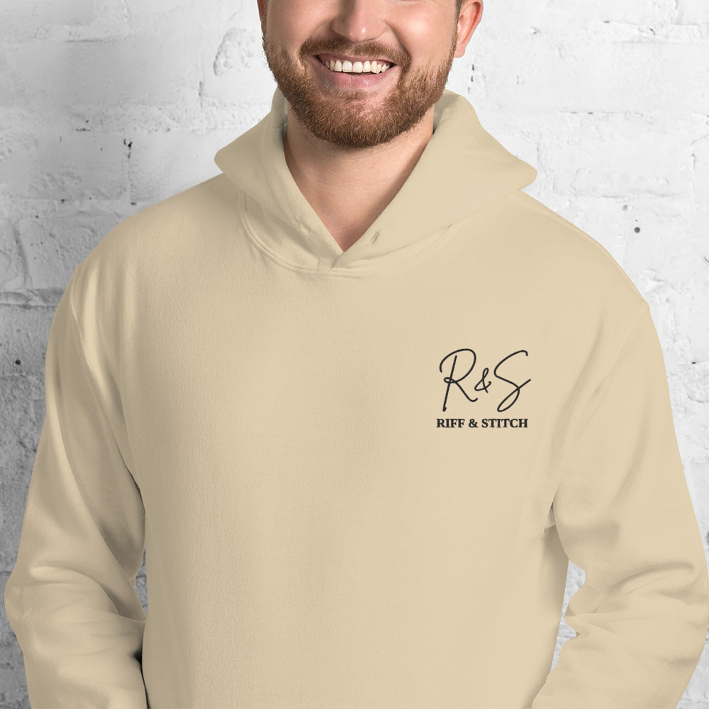 #1 Drums Embroidered logo- Flame Collection - Unisex Hoodie