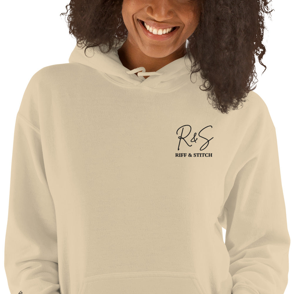 #1 Acoustic Embroidered logo- Melting Collection - Unisex Hoodie