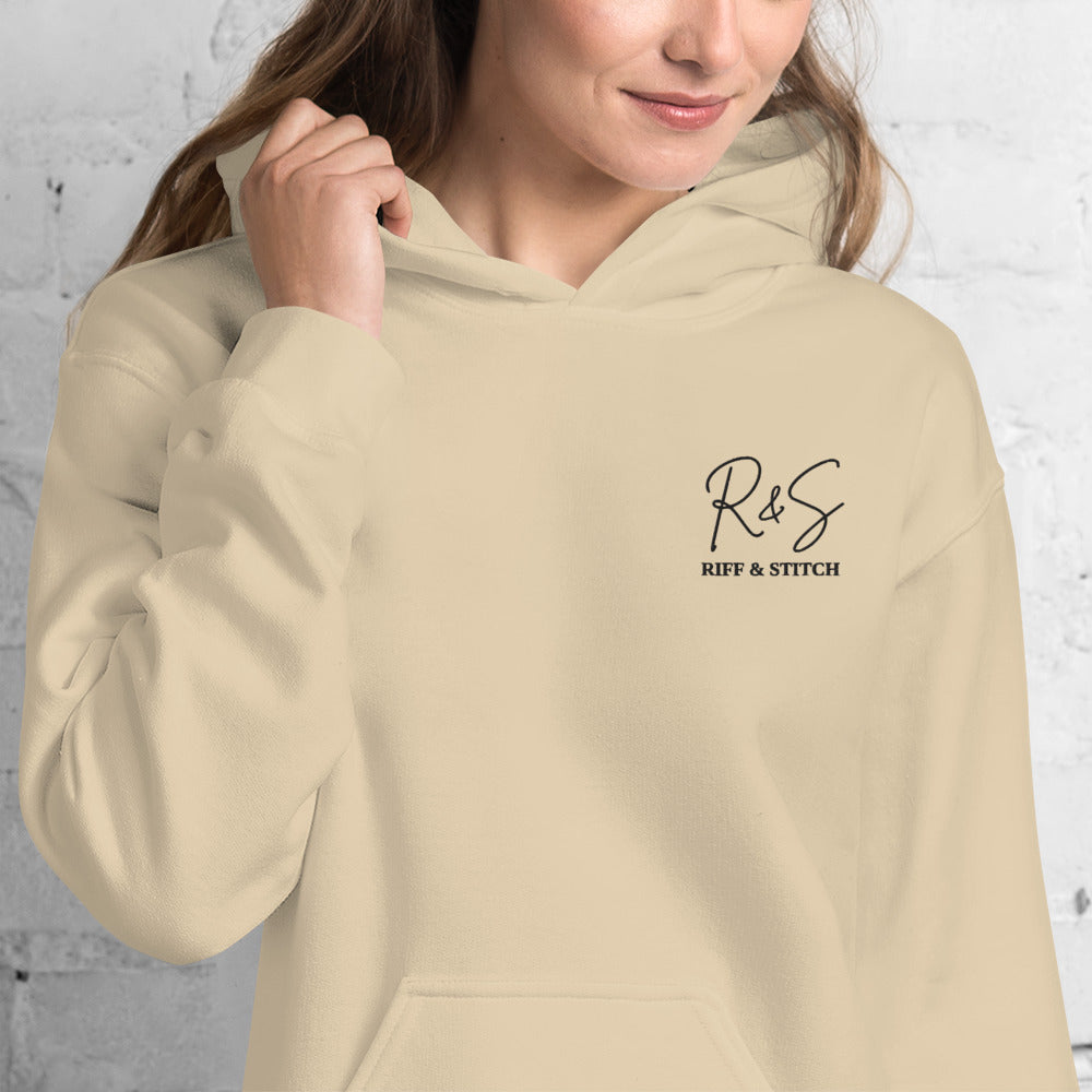 #4 Sitar Embroidered logo- Melting Collection - Unisex Hoodie