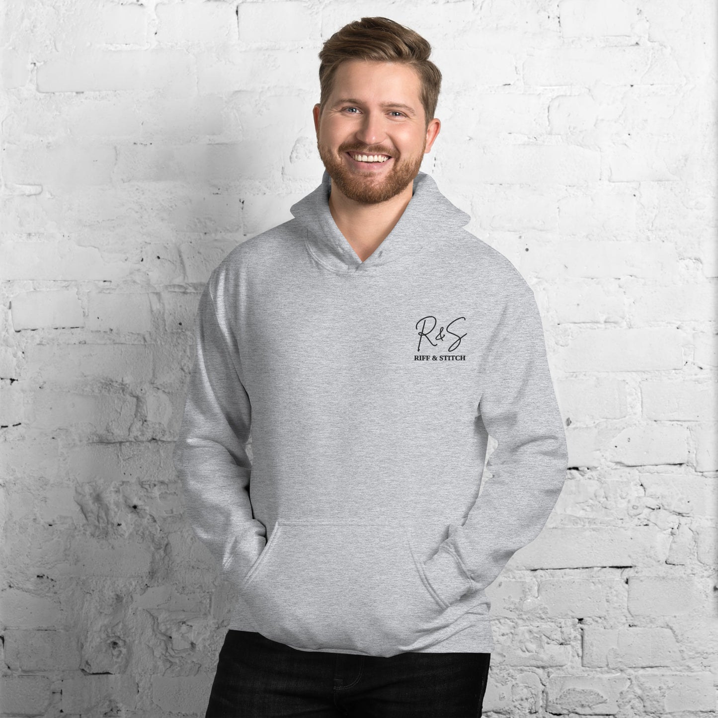 #1 Drums Embroidered logo- Flame Collection - Unisex Hoodie