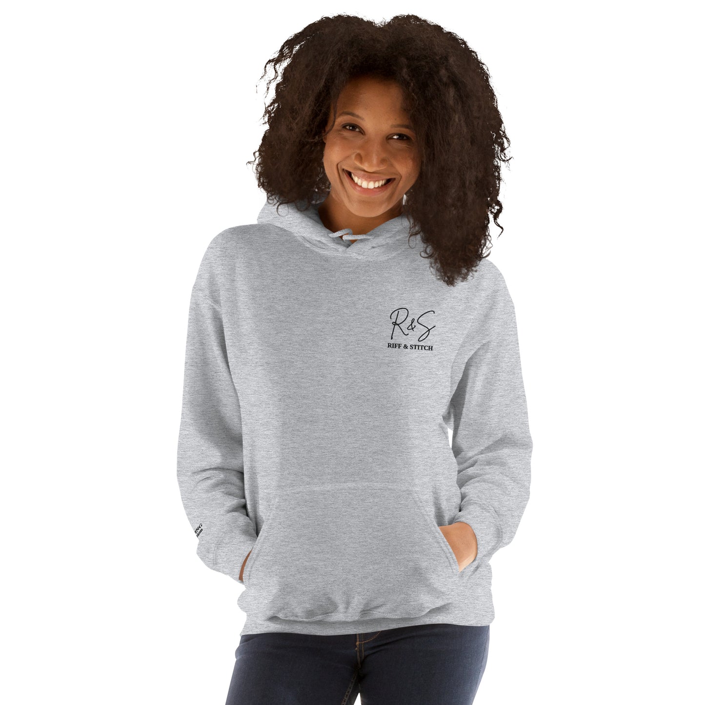 #1 Acoustic Embroidered logo- Melting Collection - Unisex Hoodie