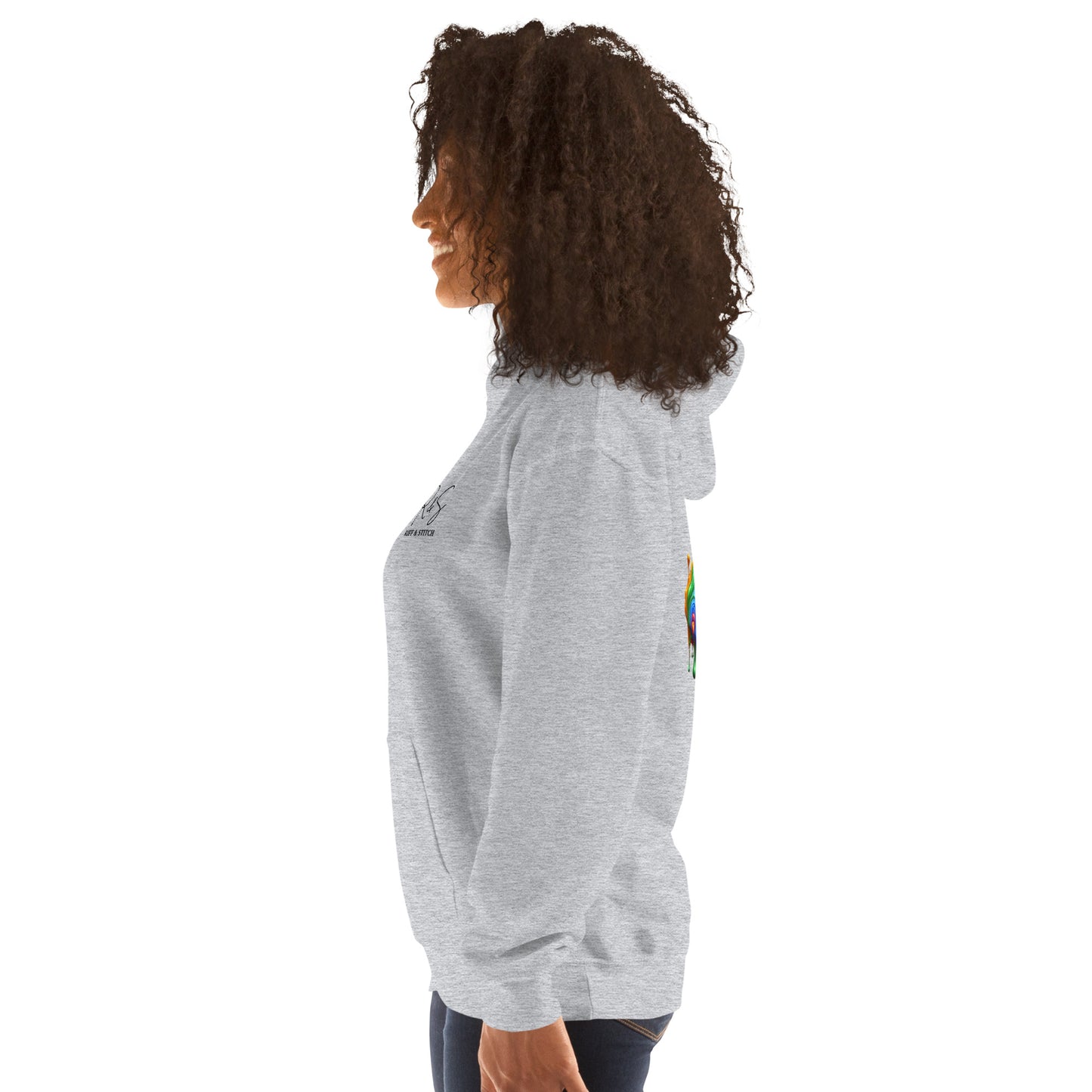 #1 Acoustic Embroidered logo- Melting Collection - Unisex Hoodie