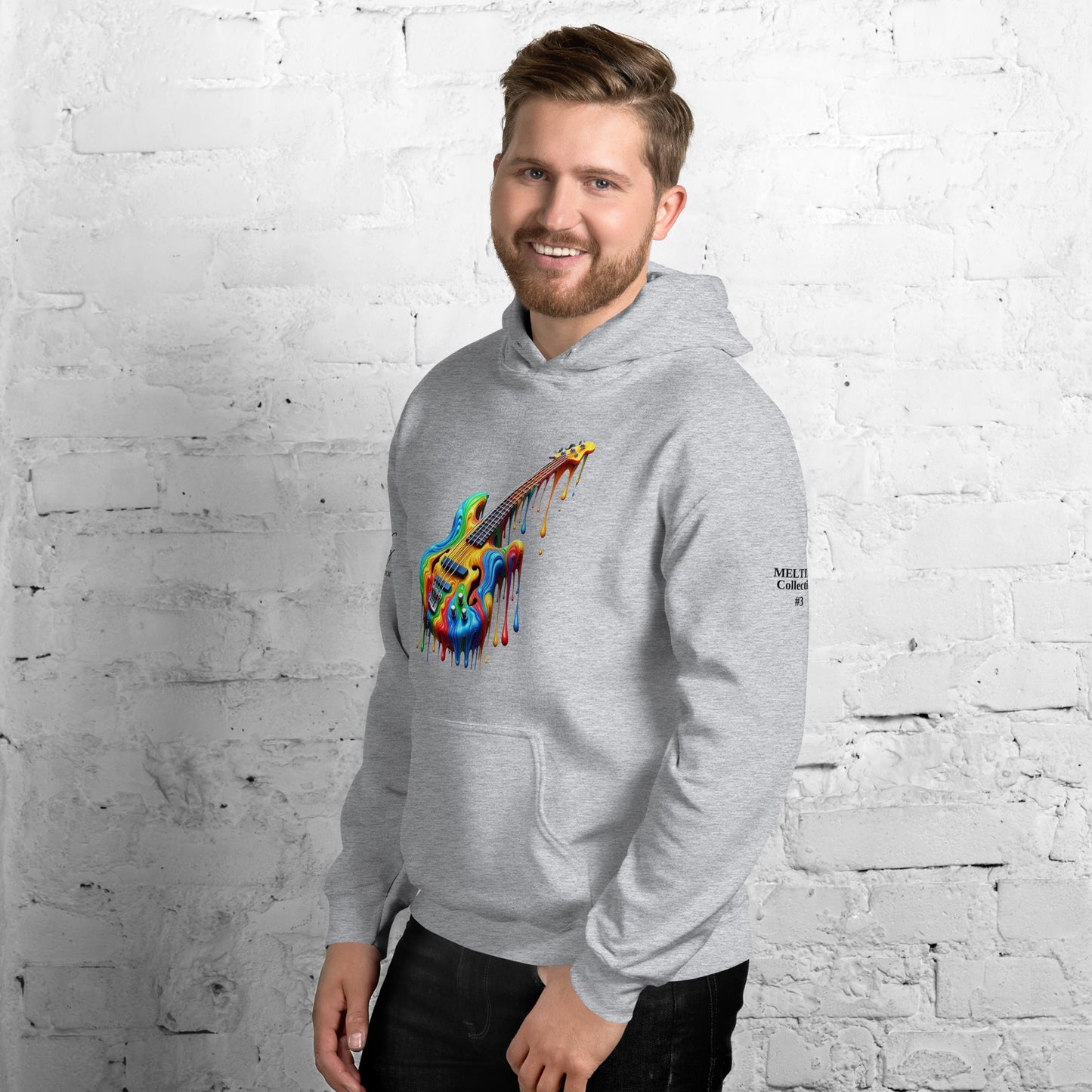 #3 Bass - Melting Collection - Unisex Hoodie