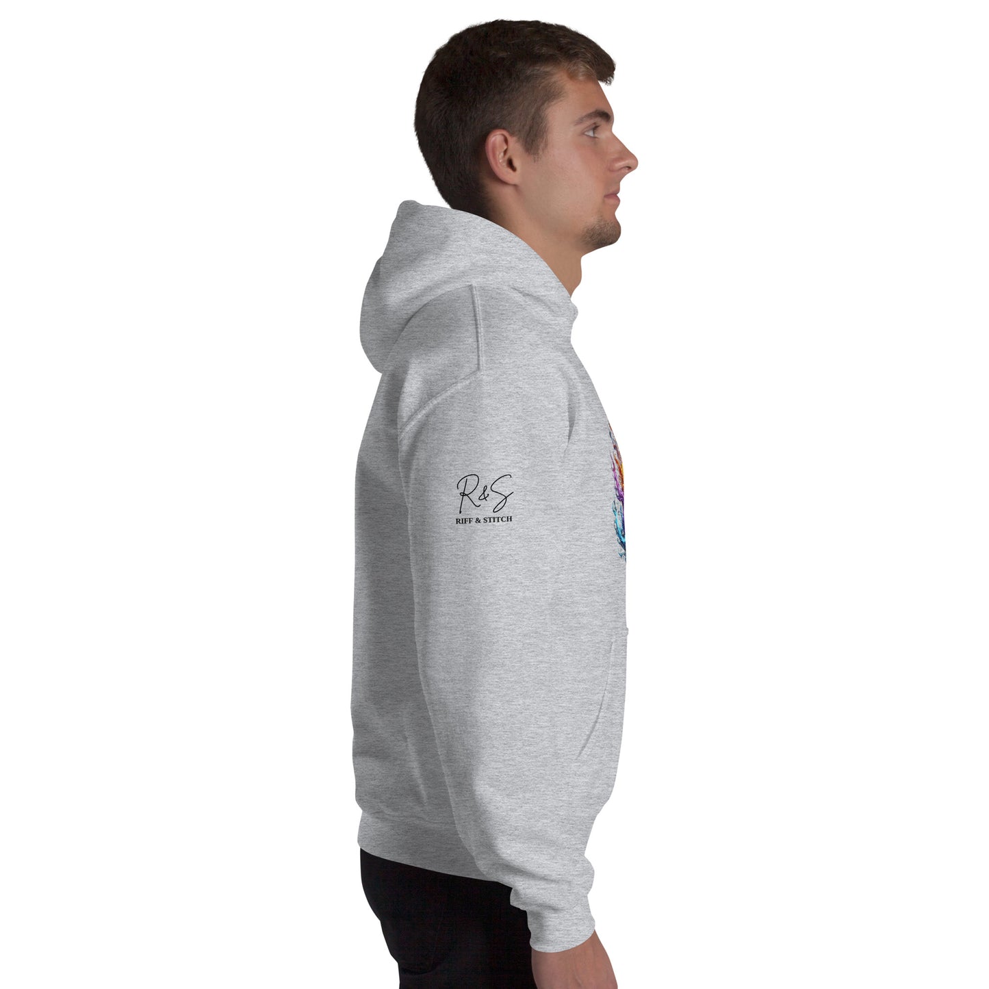 #2 Guitar - Flame Collection - Unisex Hoodie