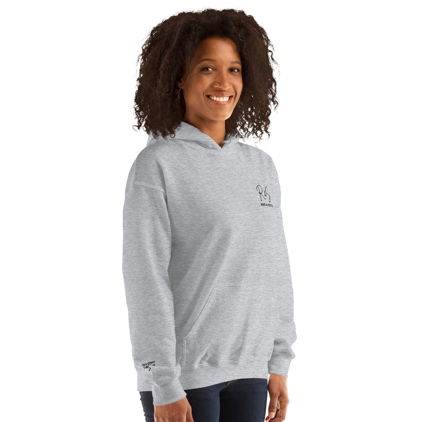 #1 Acoustic Embroidered logo- Melting Collection - Unisex Hoodie