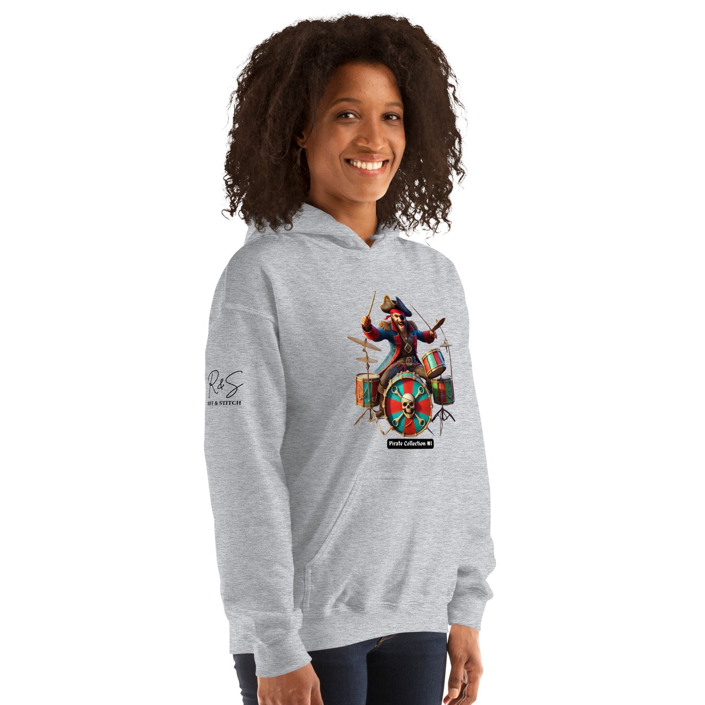 #1 Pirate Collection - Drummer Hoodie