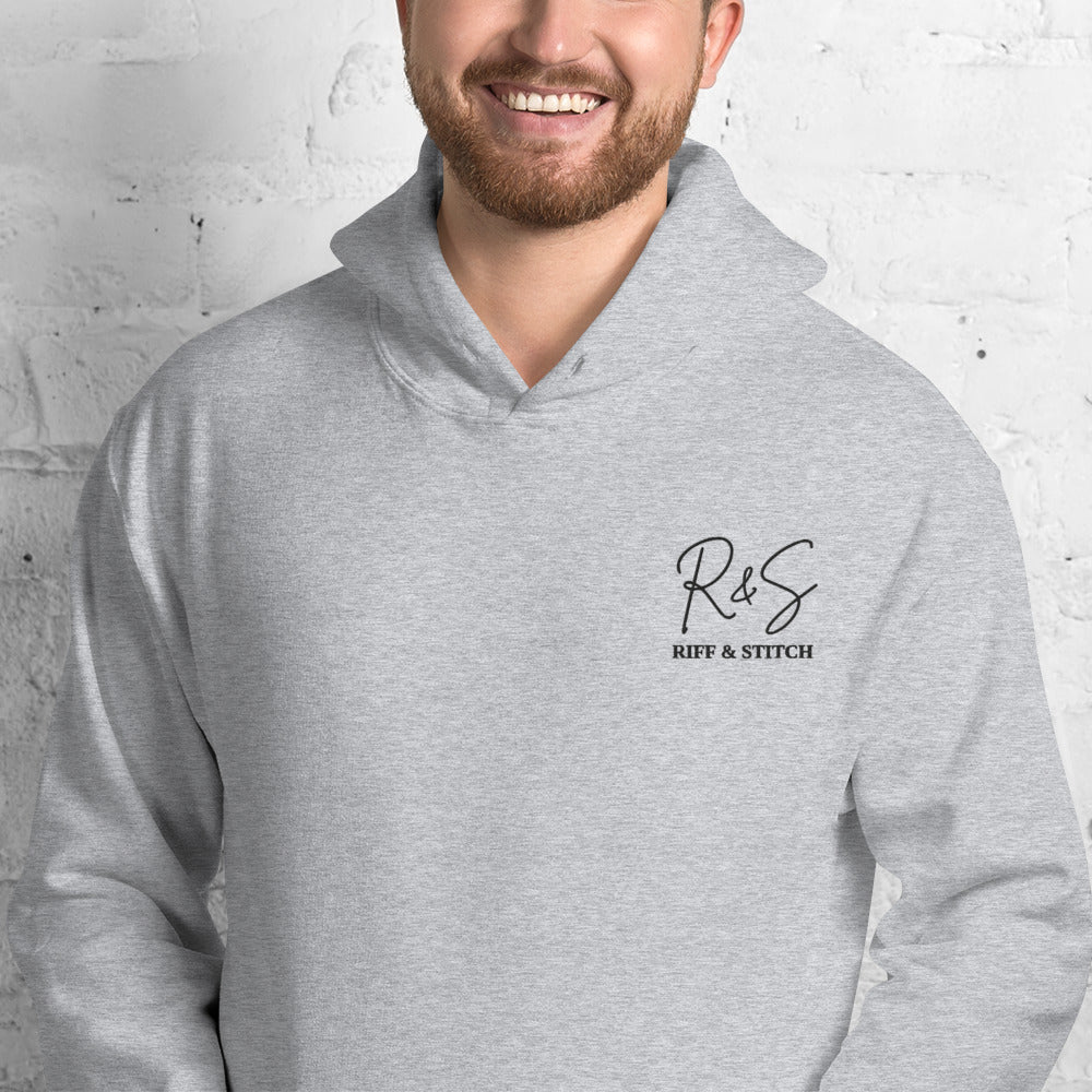 #1 Drums Embroidered logo- Flame Collection - Unisex Hoodie