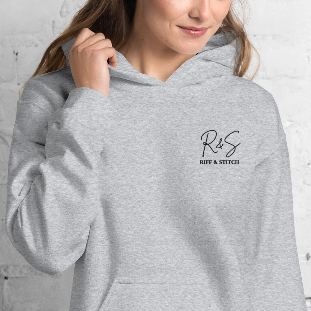 #4 Sitar Embroidered logo- Melting Collection - Unisex Hoodie