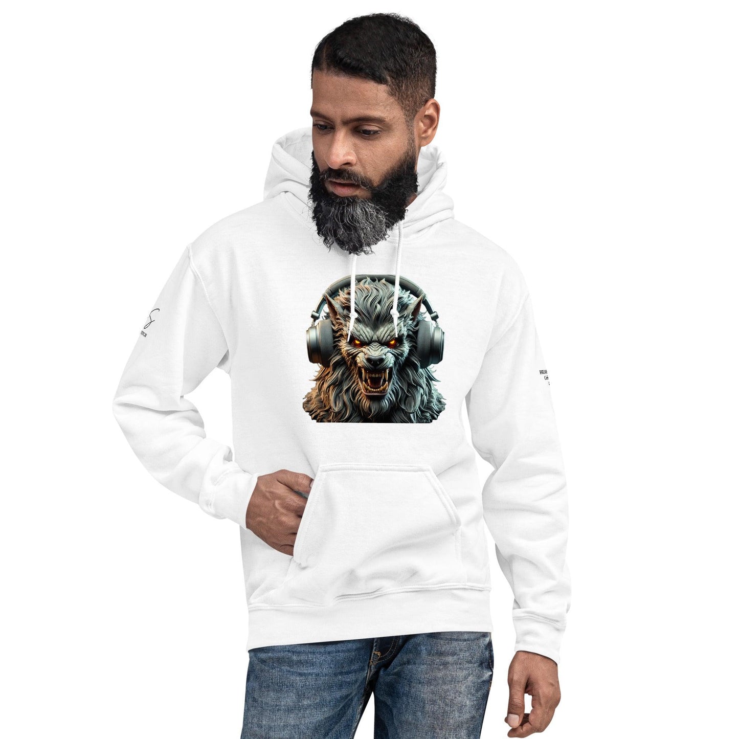 #4 Werewolf - Headphone Collection - Unisex Hoodie