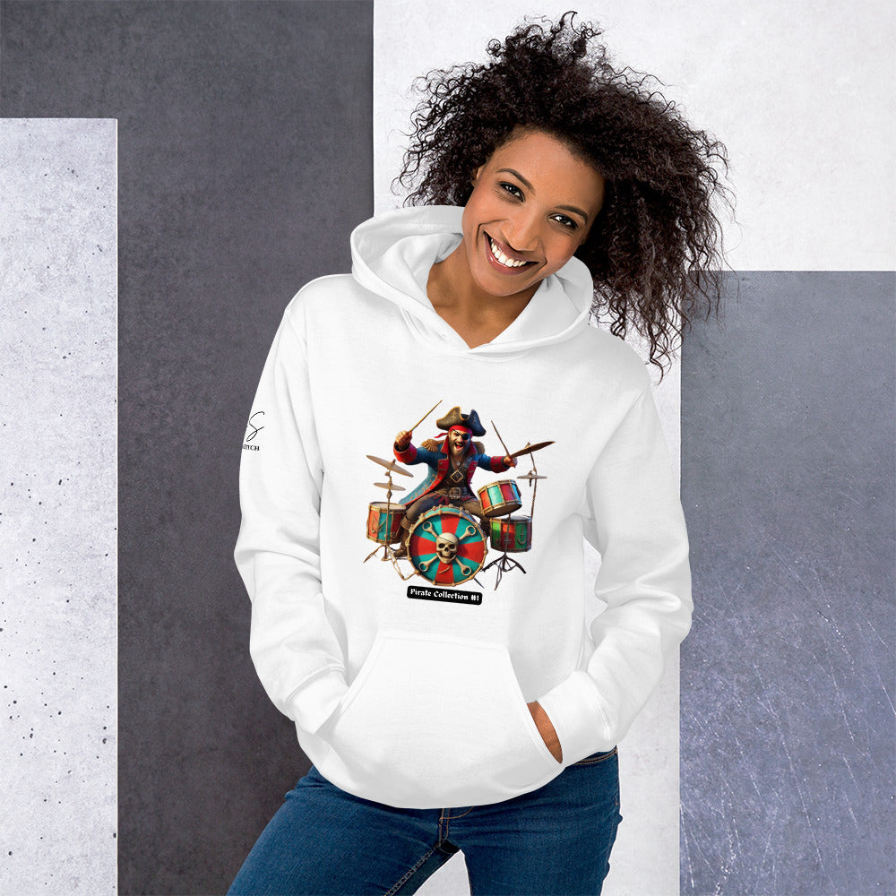 #1 Pirate Collection - Drummer Hoodie