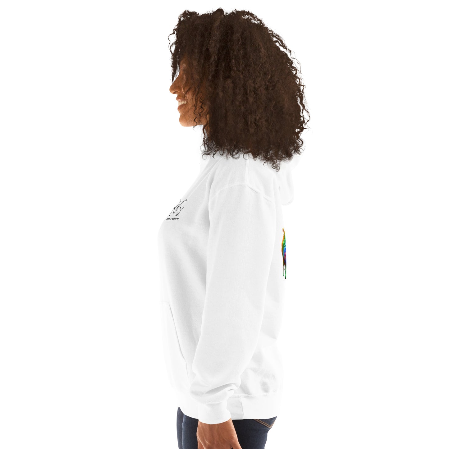 #1 Acoustic Embroidered logo- Melting Collection - Unisex Hoodie