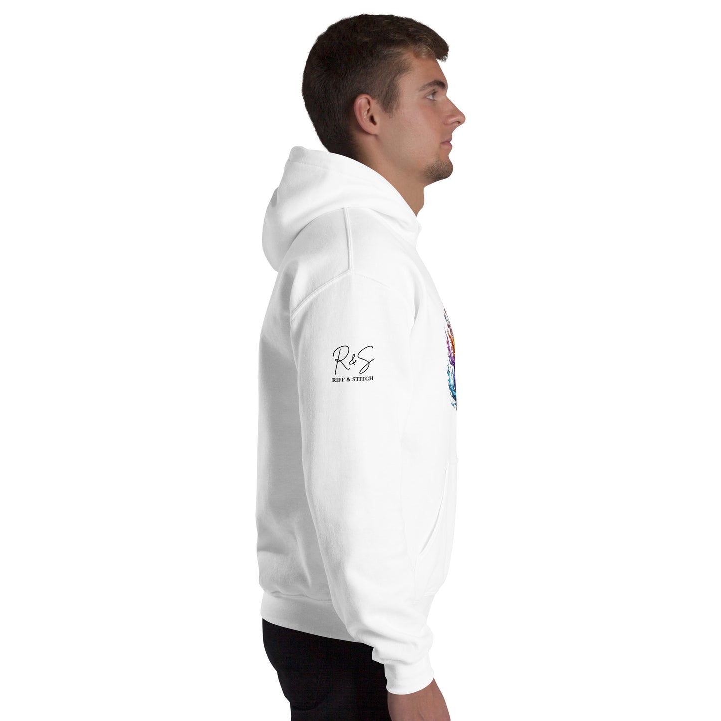 #2 Guitar - Flame Collection - Unisex Hoodie