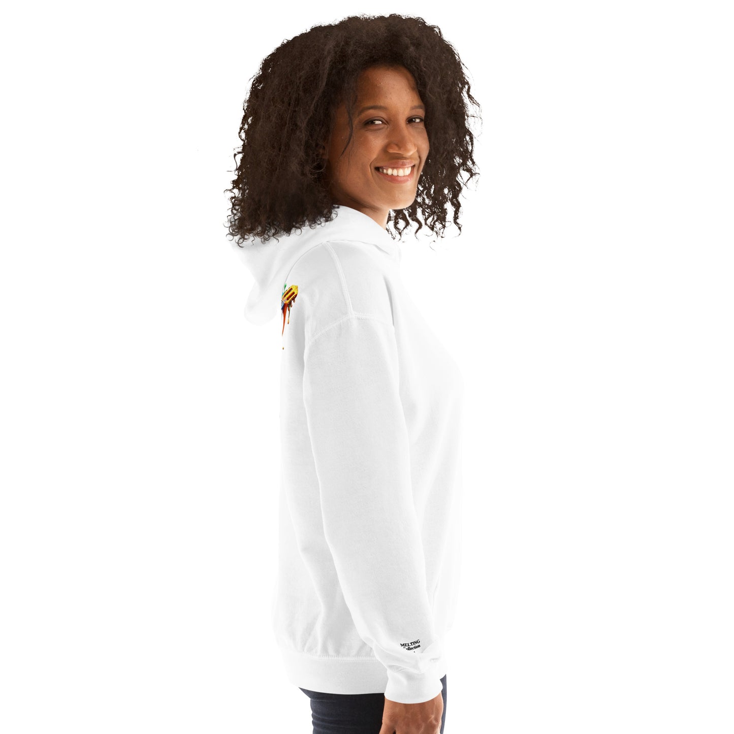 #1 Acoustic Embroidered logo- Melting Collection - Unisex Hoodie