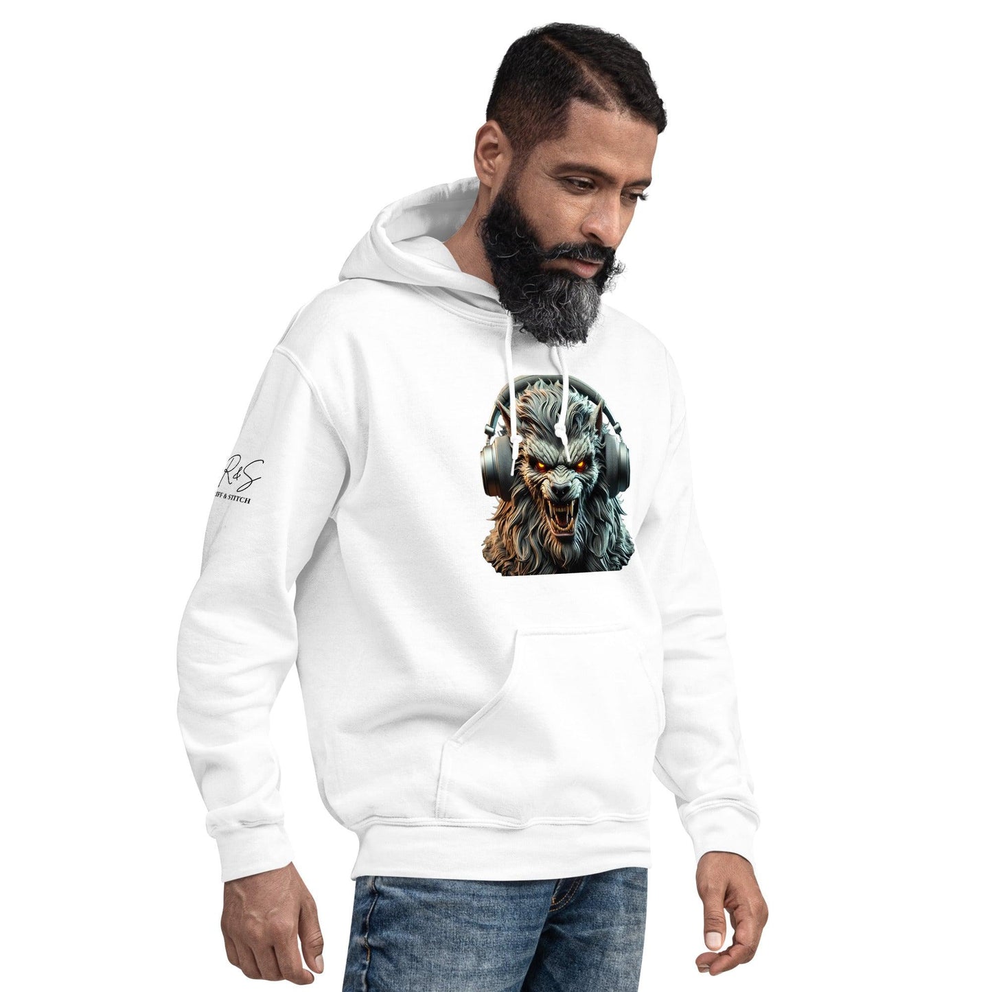 #4 Werewolf - Headphone Collection - Unisex Hoodie