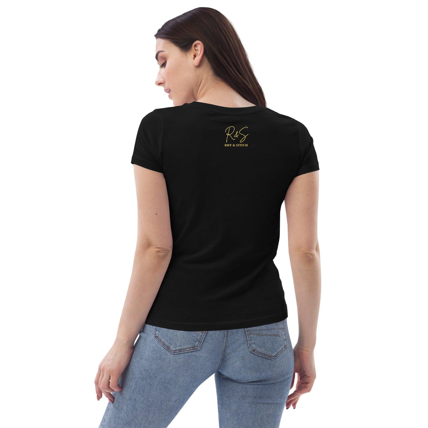 #1 Drums - Flame Collection - Women's fitted eco tee