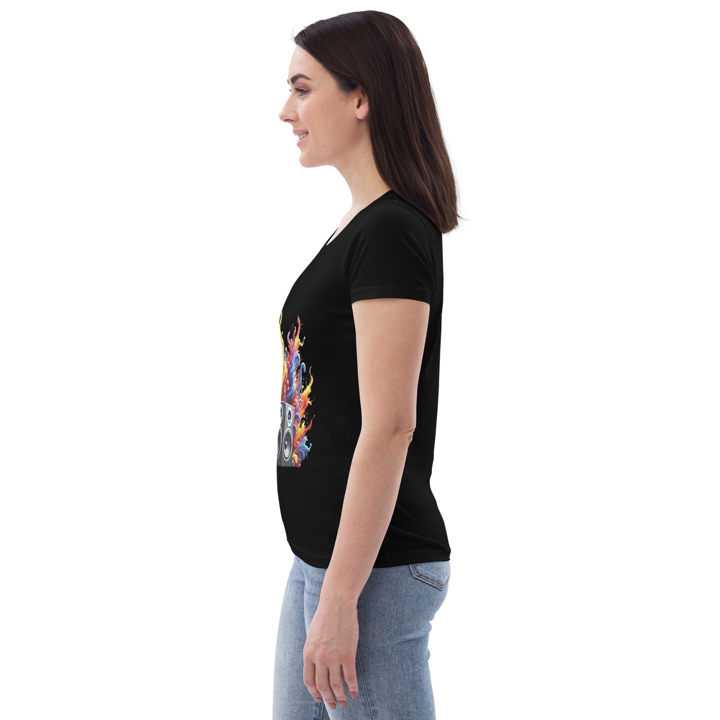 #3 Speakers - Flame Collection - Women's fitted eco tee