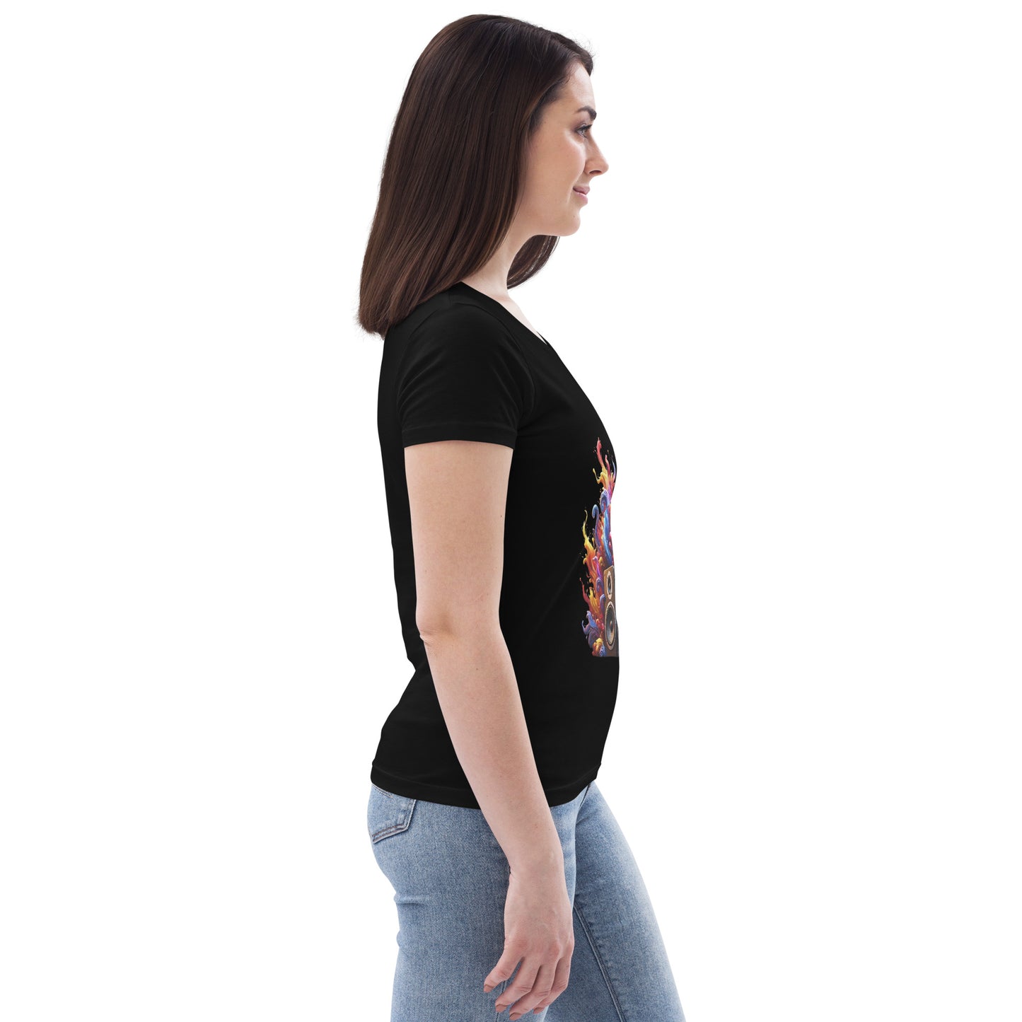 #3 Speakers - Flame Collection - Women's fitted eco tee