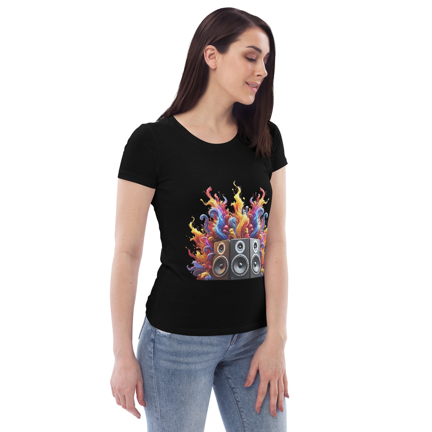 #3 Speakers - Flame Collection - Women's fitted eco tee